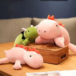 Dinosaur Weighted Plush Toys Cute Soft Stuffed Plushies Kawaii Dino Sleep Pillow Doll Birthday Gift For Kid