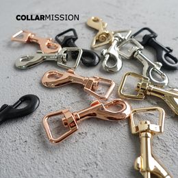 Metal buckle for bag cat dog leash 25mm webbing 30mm swivel snap hook for backpack 15mm diy accessory 20mm durable hardness