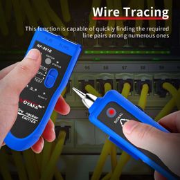 NOYAFA NF-801B RJ11 RJ45 Telephone Wire Finder Tracer Toner Ethernet LAN Network Cable Tester Anti-Interference Cable Tracker