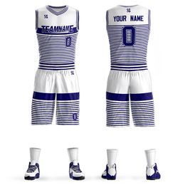 Custom Basketball Jerseys Suit Print Team Player Men Youth Sportwear Boy Outfits - Adult Playing Uniforms for Male Outdoors