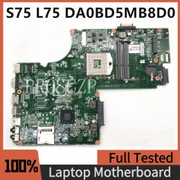 Motherboard DA0BD5MB8D0 Mainboard For Toshiba Satellite S75 L75 S70A Laptop Motherboard With SJTNV HM70 100% Full Tested Working Well