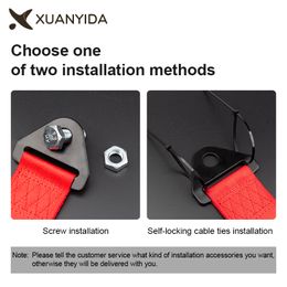 Xuanyida Reflective Tow Strap 27cm High-Strength Universal Top Quality Racing Car Ropes/Hook/Towing Bars With Screws And Nuts