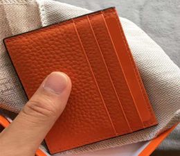 Paris style Slim Men Clutch Billfold Wallet Credit ID Card Holder Coin Pouch Bag Business Women Real Leather ID Card Case9227939