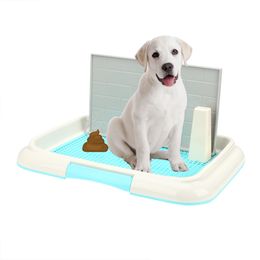 Lattice Dogs Cats Toilet Potty Pet Toilet Pee Training Toilet Easy to Clean Indoor Puppy Litter Holder Tray Bedpan Pet Product