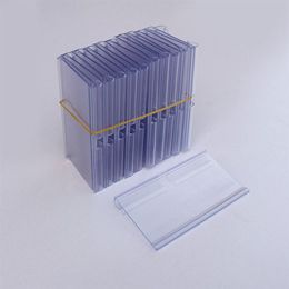 Holder Label Sign Price Shelf Labels Display Stand Clear Holders Tag Wireclip Lable Retailstorage Basketacrylic Paper Bins Blank