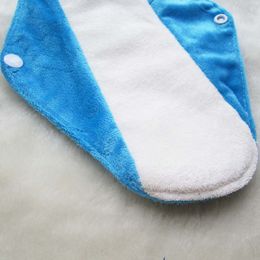 super soft Organic Bamboo Inner Washable Reusable Feminine Hygiene Mama Cloth Menstrual Pads Sanitary Pads Lady Cloth day Pad