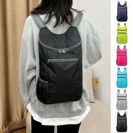 Backpack Women's Outdoor Portable Foldable Skin Bags Double Shoulder Lightweight Sports Travel Bag Gift Book For Ladies