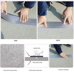 Waterproof Sealing Butyl Self-adhesive Rubber Special Aluminum Foil Tape For Roof Crack Repair Roof Color Steel Tile Repair