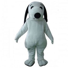 Mascot Costumes Foam Dog White Black Cartoon Plush Christmas Fancy Dress Halloween Mascot Costume