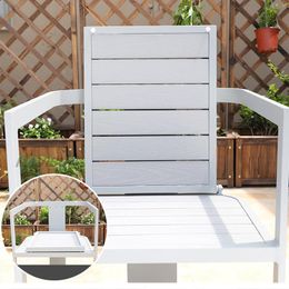 Balcony Table And Chair Plastic Wood Courtyard Garden Leisure Furniture Model Room Creative Outdoor Three-Piece Set