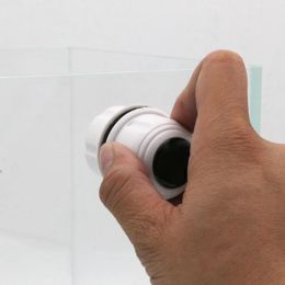 1Pcs Mini Magnetic Aquarium Tank Tools Brushes Floating Clean Glass Window Algae Scraper Cleaner Aquarium Brush Cleaning Tools