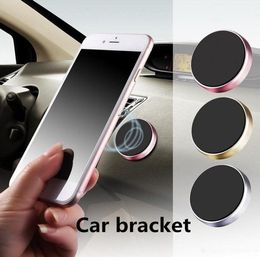 Universal Mini Magnetic Mobile Phone Holder Car Dashboard Bracket Cell Phone Holder Stand For iPhone X 8 SamsungS8 S6 LG Magnet Mo5520196