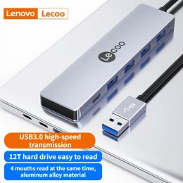 Hubs LenovoLKP0607 USB HUB 3.0 Adapter Expander Multi USB Splitter Multiple Extender for PC Laptop