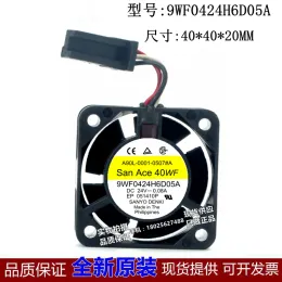 Cooling New original FANUC system fan 9WF0424H6D05A A90L00010507#A 24V 0.08A 4020 4cm waterproof inverter cooling fan