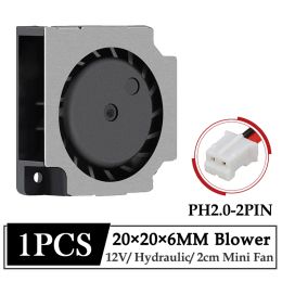 Cooling 1Pcs Gdstime DC 12V 20mm Fan 20x6mm Mini Radial Brushless Blower Fan 2006 2cm UltraThin Micro Laptop Fan Turbo Cooler Fan