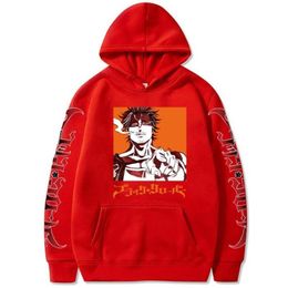 Men039s Hoodies Sweatshirts Black Clover Anime Yami Sukehiro Cosplay Pullovers Men Women Hooded Casual Streetwear Sweater Top7455454