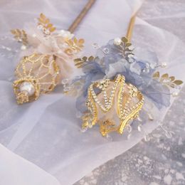 Non-finished Products Do It Yourself Lolita Petal Scepter Material Package Bride Photo Cane Wedding Props Bouquet Accessories