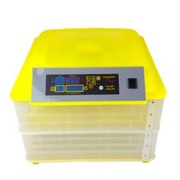Fully Automatic Egg Incubator 96 Egg Hatching Machine Chicken Goose Bird Quail Turkey Duck Poultry Chick Brooder