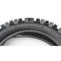 60/100-14 Front 80/100-12 (3.00-12) Rear Wheel Tyre 12inch Deep Teeth Tyre for Chinese Kayo BSE Dirt Pit Bike OffRoad Motorcycle