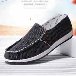 Casual Shoes Spring And Autumn Trend Men's Canvas Low-top Breathable Old Beijing Cloth Linen Love