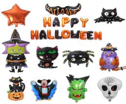 Halloween Inflatable Supplies Pumpkin ghost balloon crownspider skull9748312