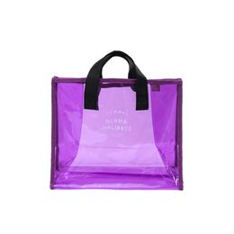 YIXIAO Swimming Bags Sports Travel Bathing Storage Bag Women Portable Transparent PVC Waterproof Beach Handbags