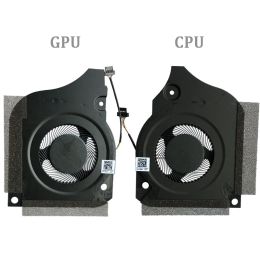 Pads New Original CPU GPU Cooling Fan FOR DELL Inspiron G7 7590 G5 5590 P82F 5V 12V