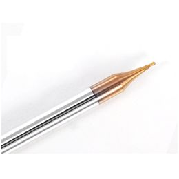 2Flute Micro Flat End Mill 0.2-0.9mm Mini CNC Router Bit 4mm Shank Tungsten Carbide Ball End Mill Mini Milling Machine For Metal