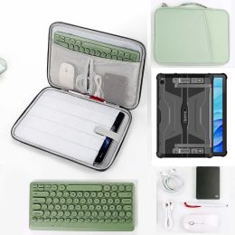 Case Universal Tablet Storage Bag for Oukitel RT7 RT6 Waterproof Sleeve Zip Pouch for Cable Mouse Keyboard Phone Case with Handle