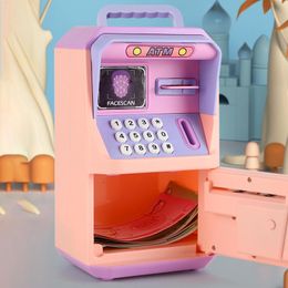 Kids Piggy Bank, Money Bank with Electronic Auto Money, Coin Bank for Children Boys Girls