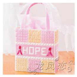 Romantic Tote, Romantic Handbag Embroidery Kit, DIY Handmade Craft Set, Crocheting Knitting Needlework Supplies
