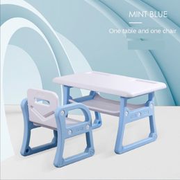 K-STAR Kids Table And Chairs Set 2 Colour Toddler Activity Chair Best For Toddlers Reading Drawing Home Use Drop Shipping