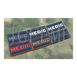 Tactical Military 3D PVC Patch Badges, MEDIC, Morale