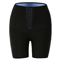 Sauna Sweat Pants for Women Sauna Shorts Body Shaper High Waisted Waist Trainer Slimming Workout Capris Shapewear Sweat Leggings
