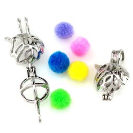 10Pcs Hot Selling Unicorns Pearl Cage Locket Aromatherapy Diffuser New Charm Pendant Necklace Bracelet Customied Jewellery Making