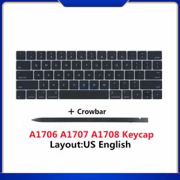 Caps New Laptop A1706 A1707 A1708 US USA Keycaps Keys America English Keyboard Key Cap for Macbook Pro Retina 13" 15" 2016 2017