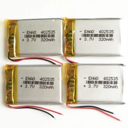 3.7V 320mAh Lipo Polymer Lithium Rechargeable Battery 402535 for MP4 Smart Watch GPS DVD Bluetooth Headset Camera