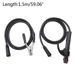 300A Quality Welding Earth Ground Clamp Clip Cable Mig Tig Arc Welder for Professional Use Manual Welder Grip Tool 150cm