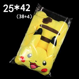50pcs/set Width 25cm Storage Bags Clear Self Adhesive Seal Plastic Packaging Resealable Cellophane Opp Poly Bags Gift Bags