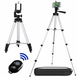 Tripods Long tripod Remote Control SelfTimer Camera Shutter Bluetoothcompatible Clip Holder Tripod Sets Kit For phone Stand holder