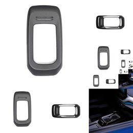 New for VW ID.4 ID4 2022 2021 Center Console Cover Cup Holder Trim Panel Frame Interior Styling Decoration Accessories