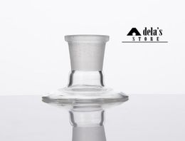 Glass Adaptor Stand For Bowl Piece Domes Water Pipe Bongs Adaptors 14mm 18mm Male Female Frosted Joint Dropdow Dab Rig 3774727430