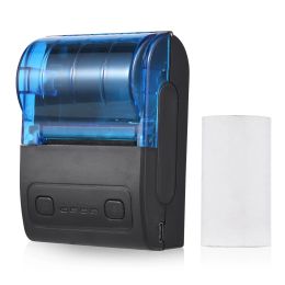 Printers Bisofice Portable Thermal Printer 2inch Wireless USB Mini Bill Ticket Receipt Printer with 57mm Print Paper for Retail Stores