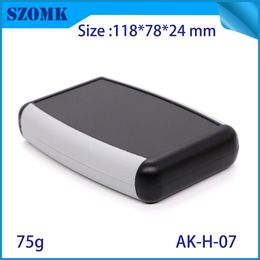 1 Piece 118*78*24mm abs plastic enclosure for electronics plastic case portable handheld control box project housing case