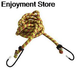 1.5M High Quality Car Luggage Roof Rack Strap Hooks 1 Stretch Elastic Bungee Cords Hooks lightweight Bikes Rope Tie