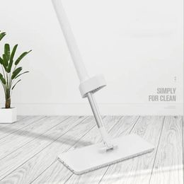 Mop Flat Household Lazy Mop Rotating Hand-free Wash Wet Dual-use Tile Floor Wooden Floor a Drag Floor Cleaning Artefact