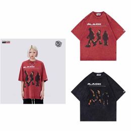 Bawełniany koszulka damska damskie litery bluzy okrągła biała koszulka MIU Designer T-shirt damskie pullover