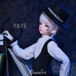 Yaye BJD Doll 1/4 Bat Face Makeup with Spread Wings Full Set black vest High Quality Toy Resin Gift Doll