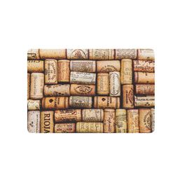 Anti-slip Door Mat Home Decor, Wine Corks Indoor Outdoor Entrance Doormat Rubber