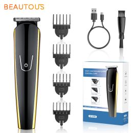 Trimmers Beautous 3 IN 1 Hair Trimmer For Men Beard Grooming Kit Nose & Ear Trimmer Rechargeable Barber Cutting Machine Cordless Shaver